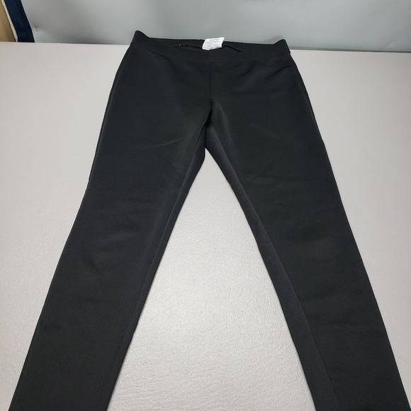 3/$15 unbranded solid black leggings women's size medium - Picture 4 of 10